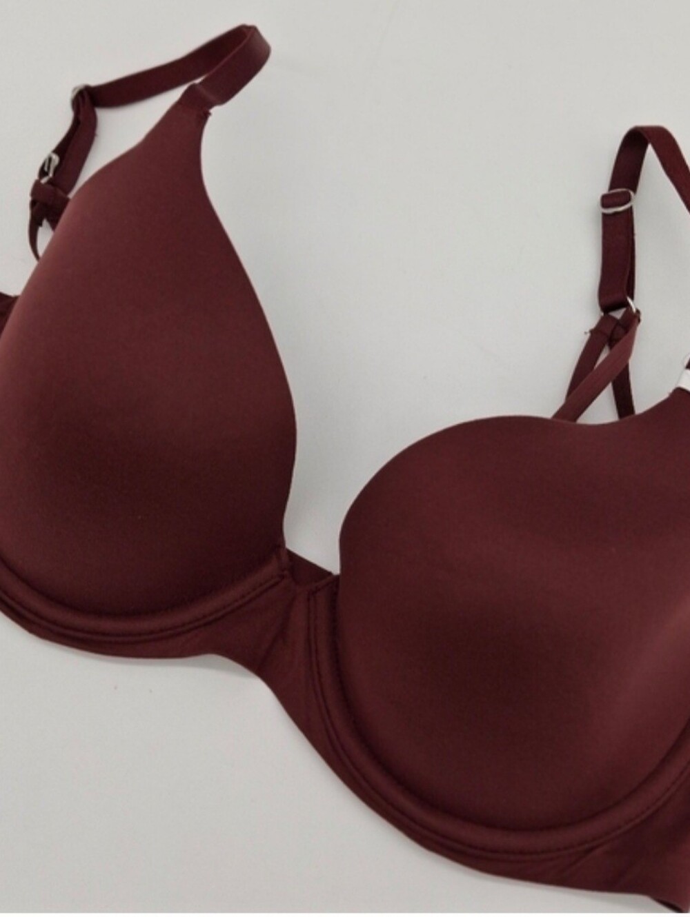 Aerie Real Sunnie Full Coverage Lightly Lined Bra Royal Berry 38C Fits Like 36C